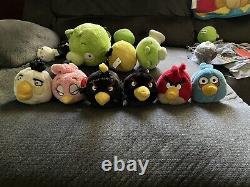 Collection de peluches Angry Birds Rare Set