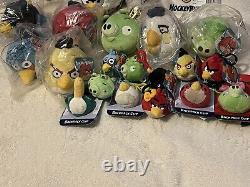 Collection de peluches Angry Birds rare ensemble