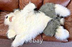 Cwc Vieux Anglais Sheepdog 58 Cuddly Plush Laying Chien Réaliste