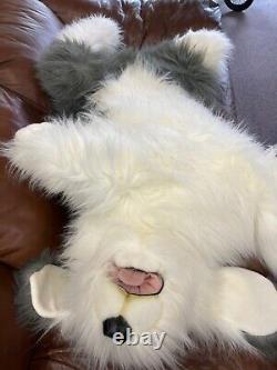 Cwc Vieux Anglais Sheepdog 58 Cuddly Plush Laying Chien Réaliste