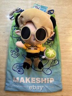 Discussion autour d'un café Makeship Lucas Peluche Animal en peluche uniquement 233 fabriqués RARE NWT