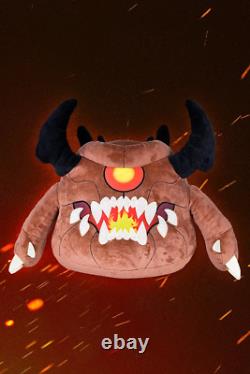 Doom Doomguy Cacodemon Eternal Pain Elemental Outsized Animal En Peluche Farcie Jouet