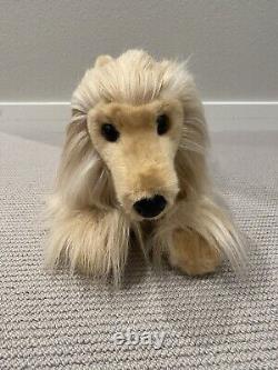 Douglas Monica Le Chien en Peluche Afghan Hound