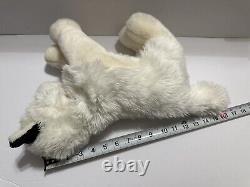 Dowman Soft Touch White Black Husky Lumi Lapland UK Peluche