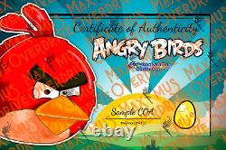ÉCHANTILLON Angry Birds Go! King Pig Plush 2014 Collection 5 CWT