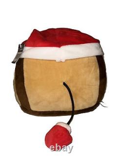 Édition spéciale de Noël avec le bonnet du Père Noël de la peluche RARE Markiplier Tiny Box Tim