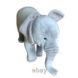 Éléphant géant en peluche réaliste FAO Schwarz pour enfants de Toys R Us, 30 pouces