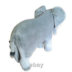 Éléphant géant en peluche réaliste FAO Schwarz pour enfants de Toys R Us, 30 pouces