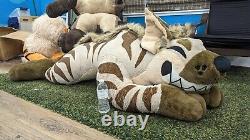 Entreprise de jouets pour chats effrayants - Hyène rayée en peluche de 6 pieds RARE ! NON REMBOURRÉ PDSF - 300 $