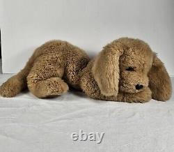 GUND Grand 36 Vtg 1985 Muttsy Retriever chiot chien en peluche jouet en peluche