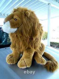 Géant Jumbo Lion en Peluche Réaliste de Safari 33'