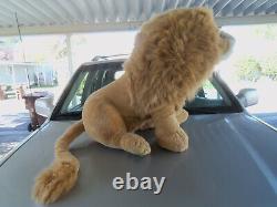 Géant réaliste Safari Peluche Lion Africain 33