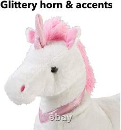 Grand Coussin Corporel en Peluche Licorne Douce pour Fille, Cadeau de Noël