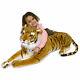 Grand Jouet Animal Farci De Tigre Garçon Garçon Enfants Big Giant Peluche Doux 5ft