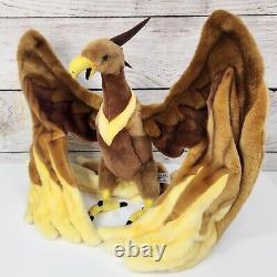 Hansa Plush Fire Bird Phoenix 5106 15 Retraité Animal Farci À La Main Artisanal Rare