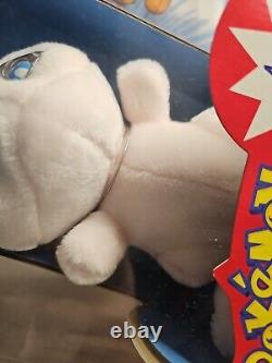 Hasbro Nintendo Pokemon PELUCHE ELECTRONIQUE MEW 8 Animal en peluche JOUET 1998 Bande coupée