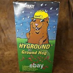 Hyground The Ground Hog Plush Burndy Graybar Nib Emballé Animal Promo