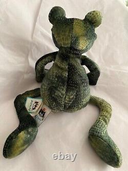 Jellycat Kooky Frank Frog Rare Retired Avec Étiquette Originale