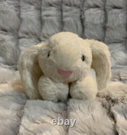 Jellycat Petit Blanc Pipsqueak Bunny Soft Toy Comforter Lovey Plush