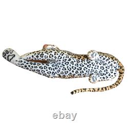 Jouet en peluche réaliste géant léopard guépard jaguar pour enfants cadeau 34 pouces