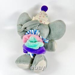 Kids II Peluche Élephant Farci Musicalsqueeze You Are My Sunshine 1993 Htf