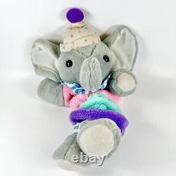 Kids II Peluche Élephant Farci Musicalsqueeze You Are My Sunshine 1993 Htf