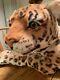 Léopard Guépard Jaguar Jungle Grand Chat En Peluche Peluche Animal Kelly Jouet 51 Pouces