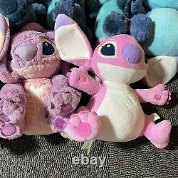 Lot Mixte Disney Stitch 28 Jumbo Peluche Animal Farci Grand Géant Lot/15