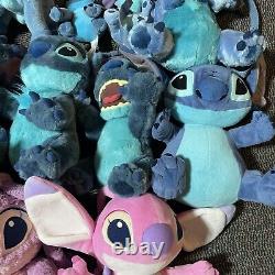 Lot Mixte Disney Stitch 28 Jumbo Peluche Animal Farci Grand Géant Lot/15