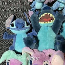 Lot Mixte Disney Stitch 28 Jumbo Peluche Animal Farci Grand Géant Lot/15