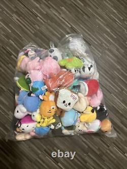 Lot de 99 peluches animales