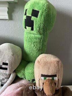 Lot de peluches Minecraft