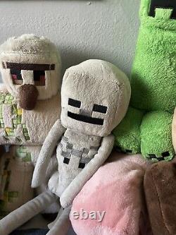 Lot de peluches Minecraft