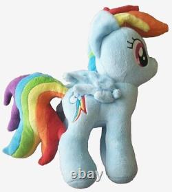 Ma petite licorne Rainbow Dash 10 peluche Hasbro World Plush 2016 NWT