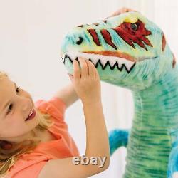 Melissa & Doug T-Rex debout géant en peluche réaliste et rembourré