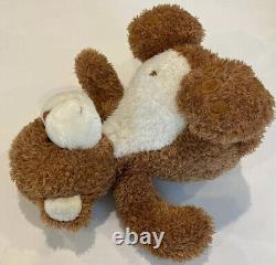 Ming Ren Singe Peluche Jouet Mingren Marron Blanc 12