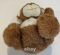 Ming Ren Singe Peluche Jouet Mingren Marron Blanc 12