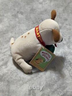 NOUVEAU AVEC ÉTIQUETTES Peluche de chien Martha Speaks Vintage 1998 8.5 PBS