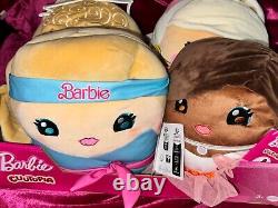 NOUVEAU Ensemble de 4 poupées en peluche Barbie Cuutopia LOT Mattel Doux et câlin ÉDITION LIMITÉE