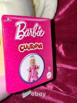 NOUVEAU Ensemble de 4 poupées en peluche Barbie Cuutopia LOT Mattel Doux et câlin ÉDITION LIMITÉE