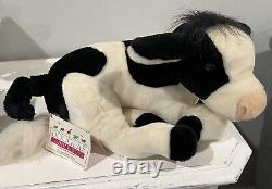 NWT Douglas La Peluche Vache Tess Animal en Peluche Rare NEUF avec ÉTIQUETTE Rare