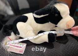 NWT Douglas La Peluche Vache Tess Animal en Peluche Rare NEUF avec ÉTIQUETTE Rare