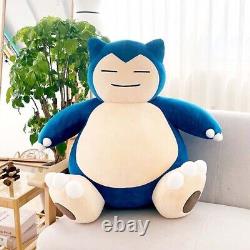 Nouveau Pokemon SNORLAX 27.5 70cm Géant Peluche Gros Grand Poupée Animal en Peluche