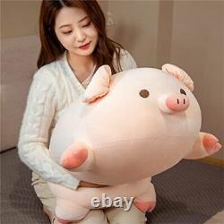 Oreiller En Peluche De Porc Doux Gras, Mignon Porc Farci Animal Cadeau Pour La Literie, Enfants