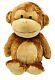 Oshkosh Prestige Toy Corp Monkey Plush 10 Pouces Tan Brun 9859 Animal Farci