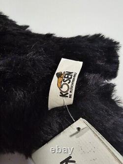 Ours Noir en Peluche par Kosen / Kösen 14 RARE Très Haute Qualité Collectionneurs Peluche