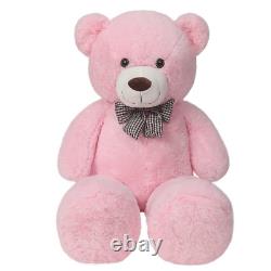 Ours en peluche géant rose de 50 pouces, jouet en peluche doux et énorme, cadeau neuf