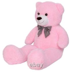 Ours en peluche géant rose de 50 pouces, jouet en peluche doux et énorme, cadeau neuf