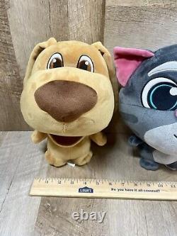 Parler Tom Et Ses Amis Hank Ben Plush Big Head Stuffed Animal Dog Lot De 3 Rare