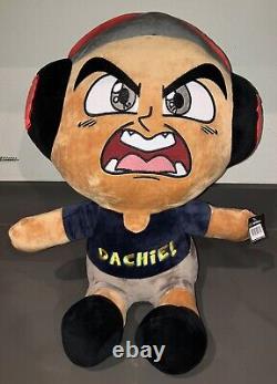 Peluche Dachie 15 Mad YouTuber Joueur de Jeu Vidéo Casque Peluche Dashie Games Neuf avec étiquette